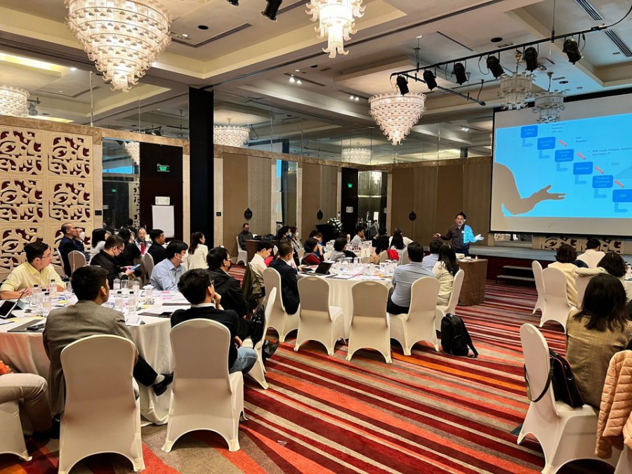 Tổ chức thành công Chương trình đào tạo Agile for Leaders cho Doanh nghiệp MCretdit tại Hà Nội