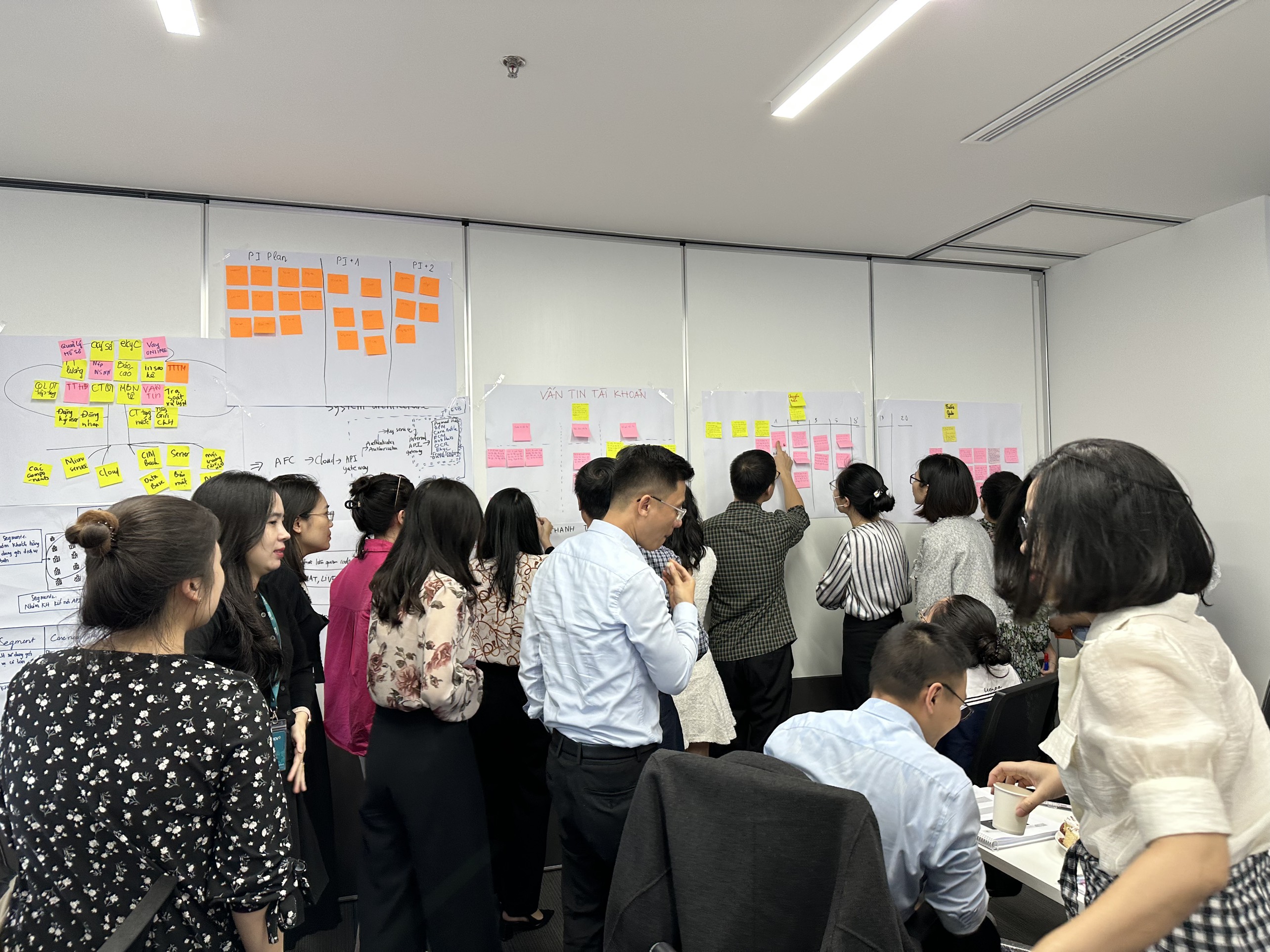 Agile Coaching cho ngân hàng: Tăng tốc delivery, giảm lỗi, nâng cao năng lực đội ngũ